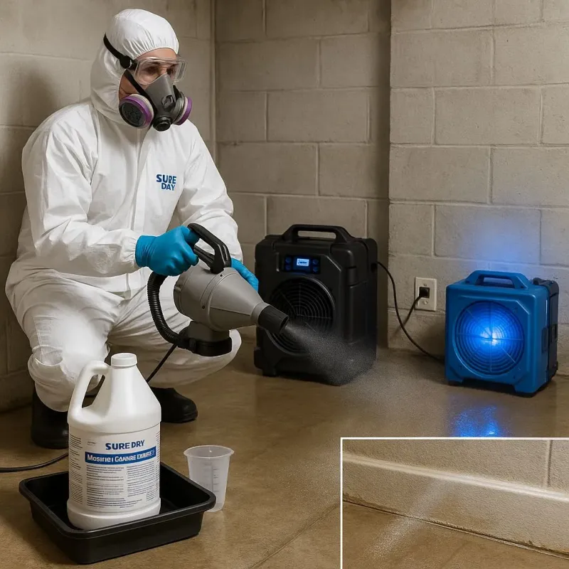 Sanitization and Odor Removal process in Eureka, IL